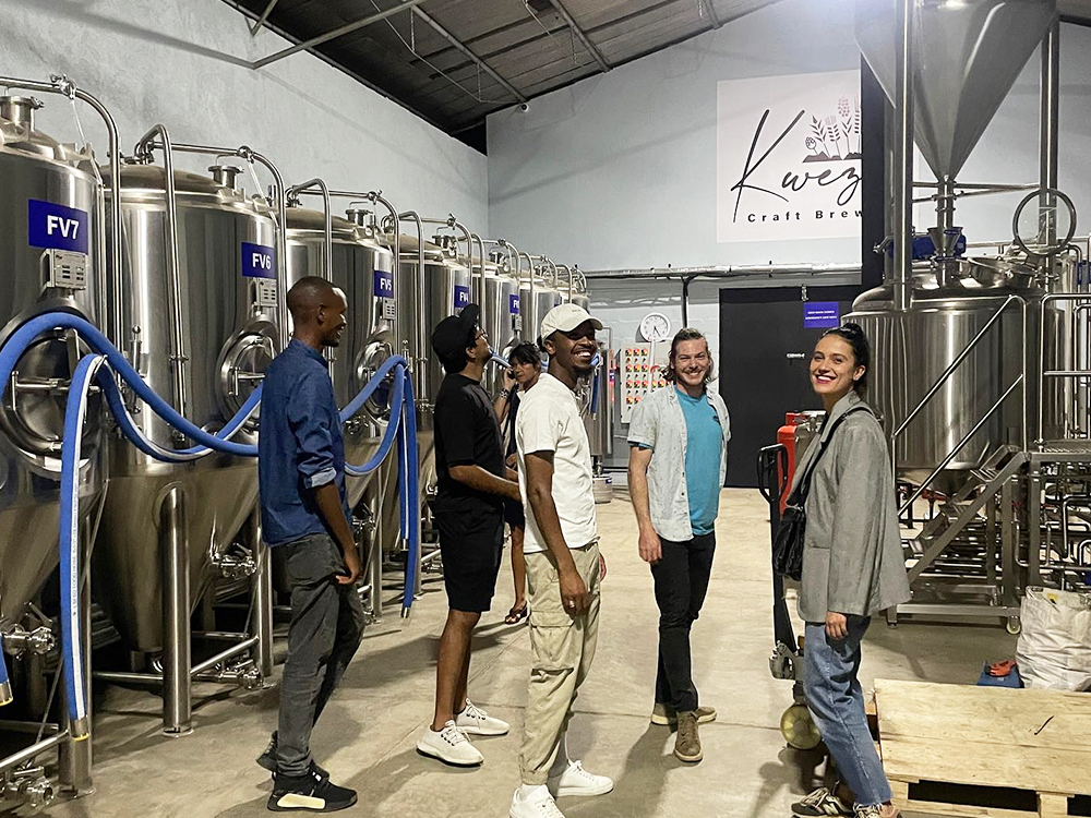 KWEZA craft brewery in Rwanda-10HL beer brewery equipment by Tiantai
